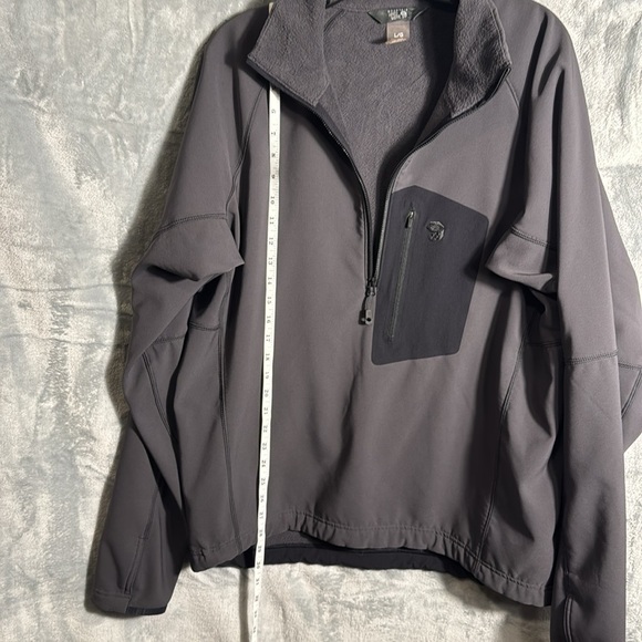 Mountain Hardwear Keele Pullover jacket men’s performance coat gray - Picture 8 of 16